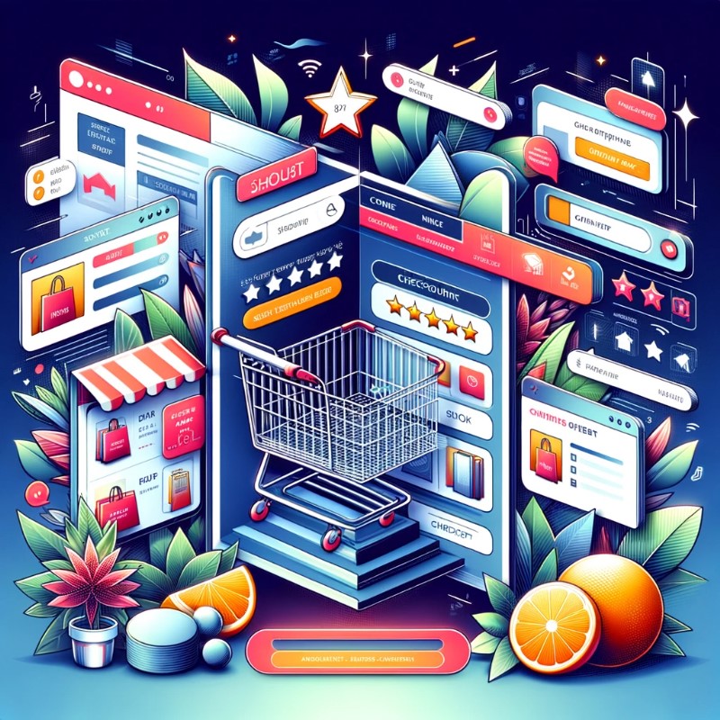 تصميم متجر إلكتروني